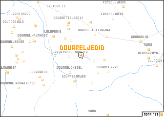 map of Douar el Jedid