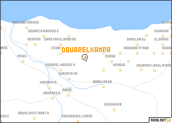 map of Douar el Kamra