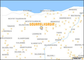 map of Douar el Kdadir