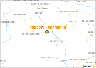 map of Douar el Kenenncha