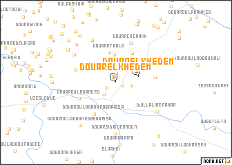 map of Douar el Khedem