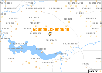 map of Douar el Khenadra