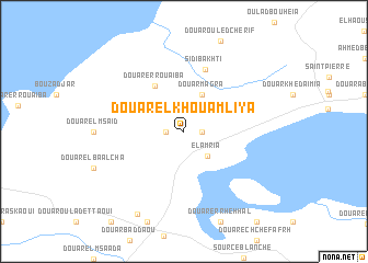 map of Douar el Khouamliya