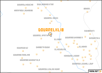 map of Douar el Klib