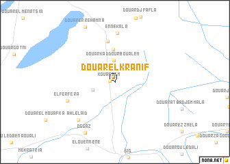 map of Douar el Kranif