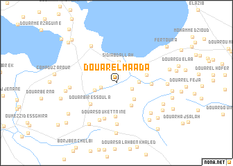 map of Douar el Maada