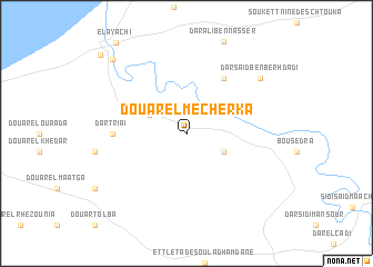 map of Douar el Mecherka