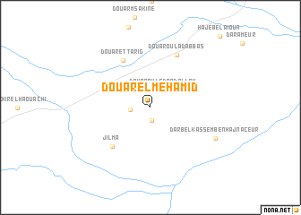 map of Douar el Mehamid