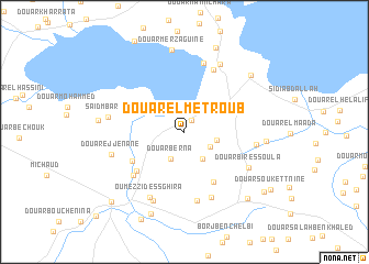 map of Douar el Metroub