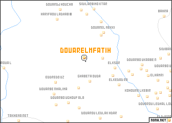 map of Douar el Mfatih