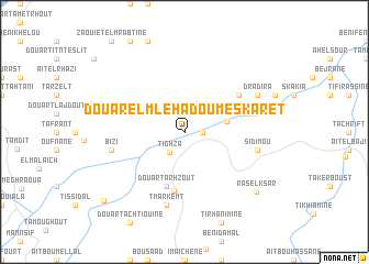 map of Douar el Mlehad Ou Meskaret