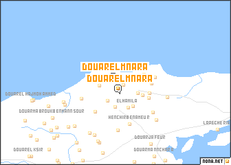 map of Douar el Mnara