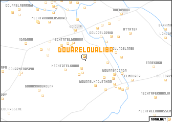 map of Douar el Oualiba