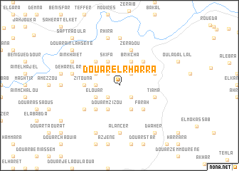 map of Douar el Rharra