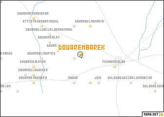 map of Douar Embarek