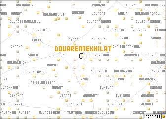 map of Douar en Nekhilat