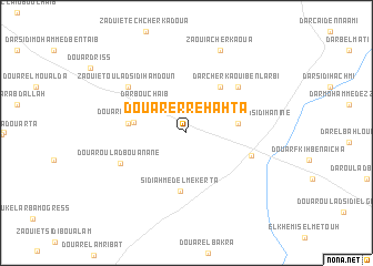 map of Douar er Rehahta