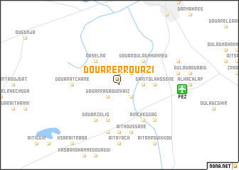 map of Douar er Rouazi