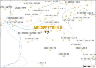 map of Douar et Touila