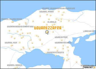 map of Douar ez Zafra