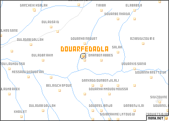 map of Douar Fedadla