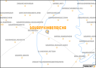 map of Douar Fkih Ben Aïcha