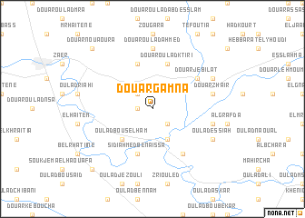 map of Douar Gamna