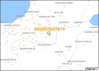 map of Douar Gournata