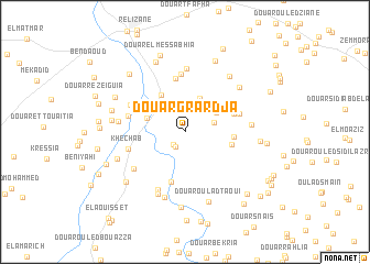 map of Douar Grardja