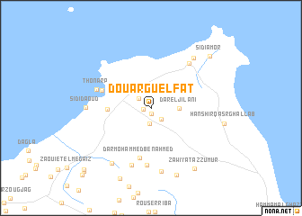 map of Douar Guelfat