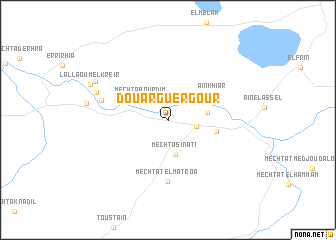 map of Douar Guergoûr