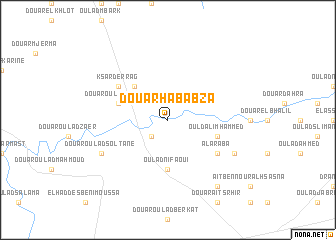 map of Douar Hababza