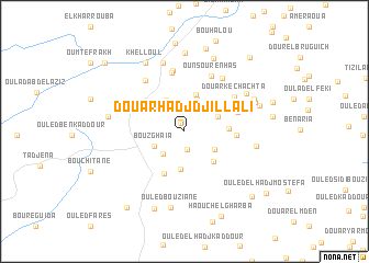 map of Douar Hadj Djillali