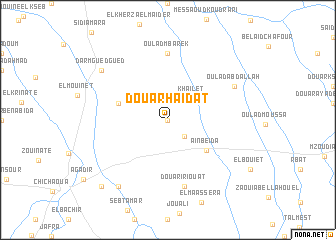map of Douar Haïdat