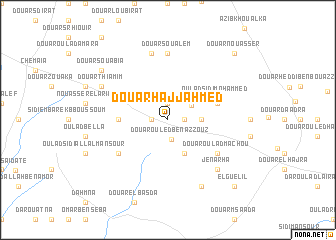 map of Douar Hajj Ahmed