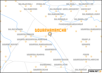 map of Douar Hamamcha