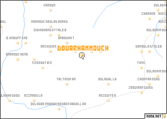 map of Douar Hammouch