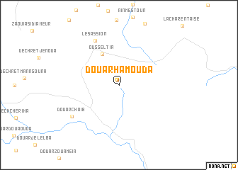 map of Douar Hamouda