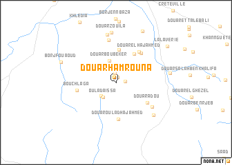 map of Douar Hamrouna