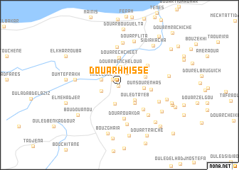 map of Douar Hʼmisse