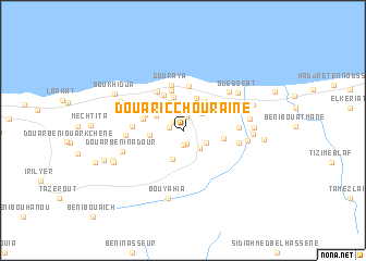 map of Douar Icchouraïne