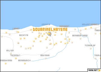 map of Douar Imelhayene