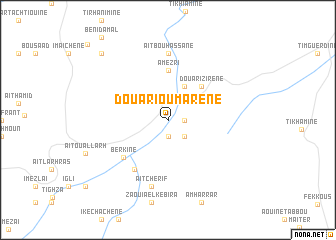 map of Douar Ioumarene