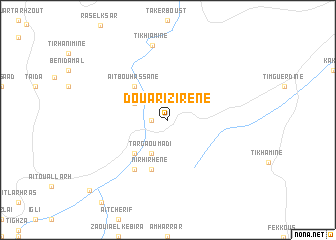 map of Douar Izirene