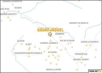 map of Douar Jaouel
