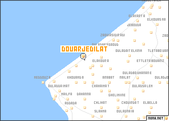 map of Douar Jedilat