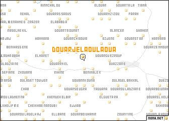 map of Douar Jelaoulaoua