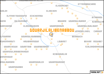 map of Douar Jilali Ben Abbou