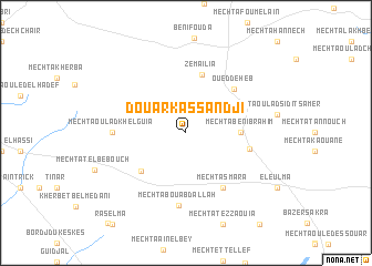 map of Douar Kassandji