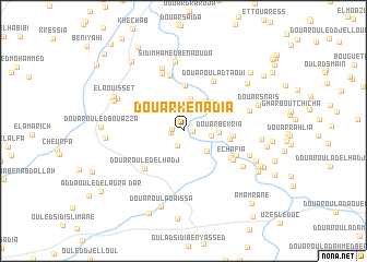 map of Douar Kenadia